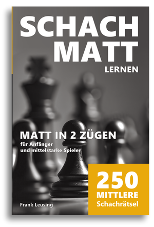 Buchcover, Schach Matt in 2 Zügen