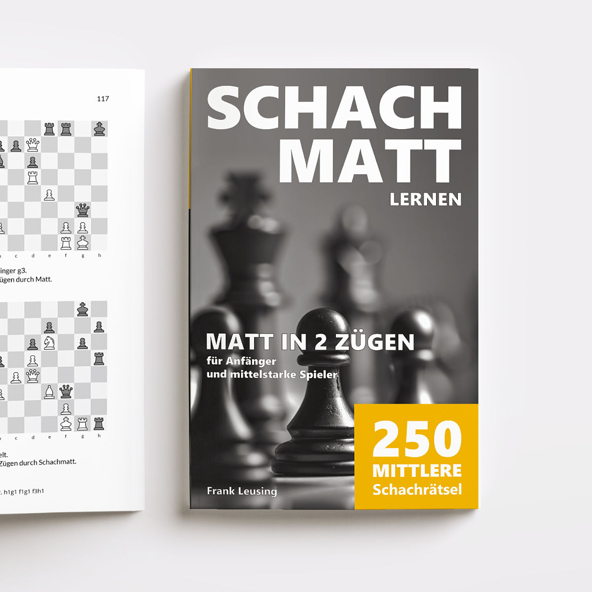 Buchcover Matt in 2 Zügen